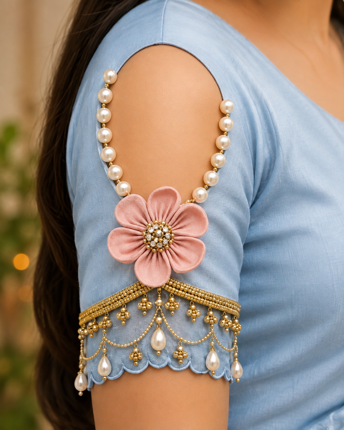 10 Beautiful Blouse Sleeve Designs for Sarees – Trendy & Elegant Ideas Beautiful Blouse Sleeve Designs for Sarees