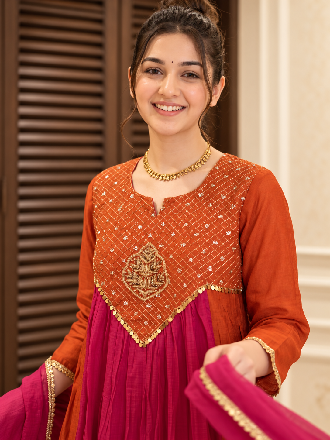 8 beautiful yoke neck kurti designs for a stylish ethnic look 7b668ffb 8760 4927 8e66 6168430f6232