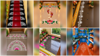 10 beautiful rangoli design ideas for entrances, stairs and floors rangoli design ideas
